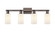 Arcadia Four Light Bath Vanity in Oil Rubbed Bronze (405|716-4W-OB-G801)