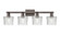 Arcadia Four Light Bath Vanity in Oil Rubbed Bronze (405|716-4W-OB-G402)