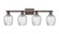 Arcadia Four Light Bath Vanity in Oil Rubbed Bronze (405|716-4W-OB-G292)