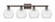 Arcadia Four Light Bath Vanity in Oil Rubbed Bronze (405|716-4W-OB-G122-8)