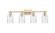 Arcadia Four Light Bath Vanity in Champagne Bronze (405|716-4W-CB-G342)