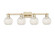 Arcadia Four Light Bath Vanity in Champagne Bronze (405|716-4W-CB-G1216-6WM)