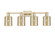 Arcadia Four Light Bath Vanity in Champagne Bronze (405|716-4W-CB-G116)