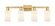 Arcadia Four Light Bath Vanity in Brushed Brass (405|716-4W-BB-G801)