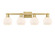 Arcadia Four Light Bath Vanity in Brushed Brass (405|716-4W-BB-G121-6)