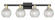 Arcadia Four Light Bath Vanity in Black Antique Brass (405|716-4W-BAB-G122C-6CL)
