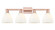 Arcadia Four Light Bath Vanity in Antique Copper (405|716-4W-AC-GBD-751)