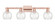 Arcadia Four Light Bath Vanity in Antique Copper (405|716-4W-AC-G124-6)