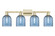 Arcadia Four Light Bath Vanity in Antique Brass (405|716-4W-AB-G558-6BL)