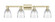 Arcadia Four Light Bath Vanity in Antique Brass (405|716-4W-AB-G442)