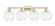Arcadia Four Light Bath Vanity in Antique Brass (405|716-4W-AB-G1215-8)