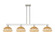 Arcadia Four Light Island Pendant in Brushed Satin Nickel (405|716-4I-SN-NBD2-9-NAT)