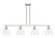 Arcadia Four Light Island Pendant in Brushed Satin Nickel (405|716-4I-SN-GBD-752)