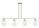 Arcadia Four Light Island Pendant in Brushed Satin Nickel (405|716-4I-SN-G802)