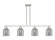 Arcadia Four Light Island Pendant in Brushed Satin Nickel (405|716-4I-SN-G558-6SM)