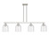 Arcadia Four Light Island Pendant in Brushed Satin Nickel (405|716-4I-SN-G558-6SDY)