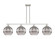 Arcadia Four Light Island Pendant in Brushed Satin Nickel (405|716-4I-SN-G556-10SM)