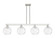 Arcadia Four Light Island Pendant in Brushed Satin Nickel (405|716-4I-SN-G1215-8)