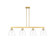 Arcadia Four Light Island Pendant in Satin Gold (405|716-4I-SG-GBD-92)