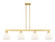 Arcadia Four Light Island Pendant in Satin Gold (405|716-4I-SG-GBD-751)