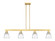 Arcadia Four Light Island Pendant in Satin Gold (405|716-4I-SG-G442)