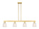 Arcadia Four Light Island Pendant in Satin Gold (405|716-4I-SG-G441)