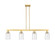 Arcadia Four Light Island Pendant in Satin Gold (405|716-4I-SG-G352)