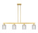 Arcadia Four Light Island Pendant in Satin Gold (405|716-4I-SG-G112)