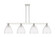 Arcadia Four Light Island Pendant in Polished Nickel (405|716-4I-PN-GBD-94)