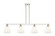 Arcadia Four Light Island Pendant in Polished Nickel (405|716-4I-PN-GBD-751)
