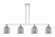 Arcadia Four Light Island Pendant in Polished Nickel (405|716-4I-PN-G558-6SM)
