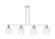 Arcadia Four Light Island Pendant in Polished Nickel (405|716-4I-PN-G558-6SDY)