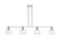 Arcadia Four Light Island Pendant in Polished Nickel (405|716-4I-PN-G124-6)
