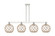 Arcadia Four Light Island Pendant in Polished Nickel (405|716-4I-PN-G122-10RB)