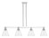 Arcadia Four Light Island Pendant in Polished Chrome (405|716-4I-PC-GBC-84)