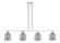 Arcadia Four Light Island Pendant in Polished Chrome (405|716-4I-PC-G558-6SM)