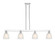 Arcadia Four Light Island Pendant in Polished Chrome (405|716-4I-PC-G381)