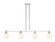Arcadia Four Light Island Pendant in Polished Chrome (405|716-4I-PC-G1217-6WV)