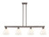 Arcadia Four Light Island Pendant in Oil Rubbed Bronze (405|716-4I-OB-GBD-751)