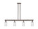 Arcadia Four Light Island Pendant in Oil Rubbed Bronze (405|716-4I-OB-G804)