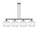 Arcadia Four Light Island Pendant in Oil Rubbed Bronze (405|716-4I-OB-G556-12CL)