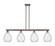 Arcadia Four Light Island Pendant in Oil Rubbed Bronze (405|716-4I-OB-G372)