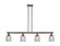 Arcadia Four Light Island Pendant in Oil Rubbed Bronze (405|716-4I-OB-G257)