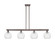 Arcadia Four Light Island Pendant in Oil Rubbed Bronze (405|716-4I-OB-G122-8)