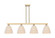 Arcadia Four Light Island Pendant in Champagne Bronze (405|716-4I-CB-NBD-9-NAT)