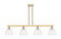 Arcadia Four Light Island Pendant in Champagne Bronze (405|716-4I-CB-GBD-754)