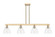 Arcadia Four Light Island Pendant in Champagne Bronze (405|716-4I-CB-GBD-752)
