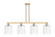 Arcadia Four Light Island Pendant in Champagne Bronze (405|716-4I-CB-G559-8SDY)