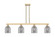 Arcadia Four Light Island Pendant in Champagne Bronze (405|716-4I-CB-G558-6SM)