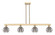 Arcadia Four Light Island Pendant in Champagne Bronze (405|716-4I-CB-G556-6SM)